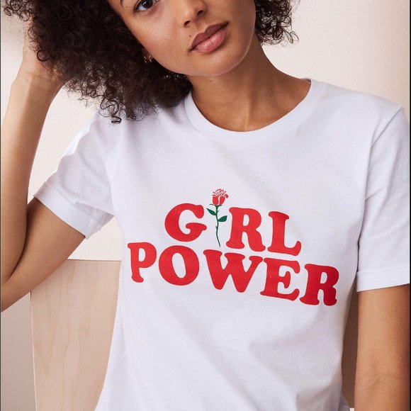The Style Club Tops - NWOT Girl Power Graphic Tee